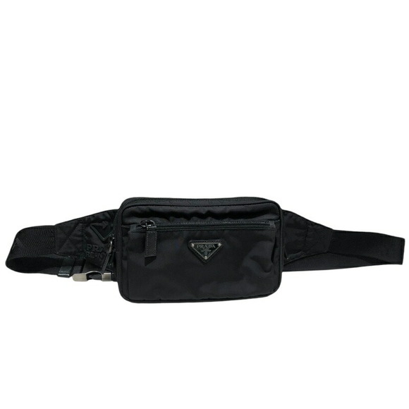 Prada Re Nylon Belt Bag Black - Picture 1 of 9